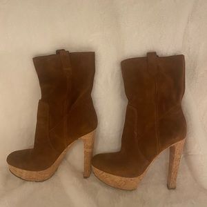 Michael kors suede boots